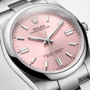Oyster Perpetual 126000 Pink Dial And Smooth Bezel Automatic Watch