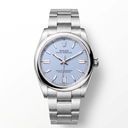 Oyster Perpetual M276200 Purple Dial And Smooth Bezel Watch