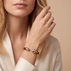 Panthère Head Medium Cuff Bracelet