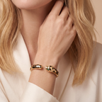 Panthère Head Medium Cuff Bracelet