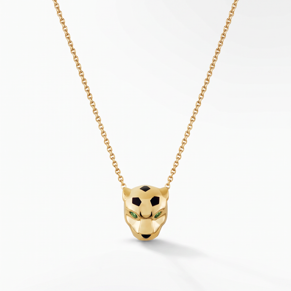 Panthère Head De Pendant Necklace