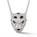 Panthère Paved Head De Pendant Necklace
