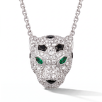 Panthère Paved Head De Pendant Necklace