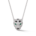 Panthère Paved Head De Pendant Necklace