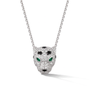 Panthère Paved Head De Pendant Necklace