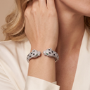 Panthère Two Heads Paved Medium Cuff