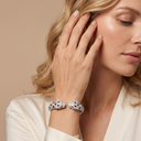 Panthère Two Heads Paved Medium Cuff