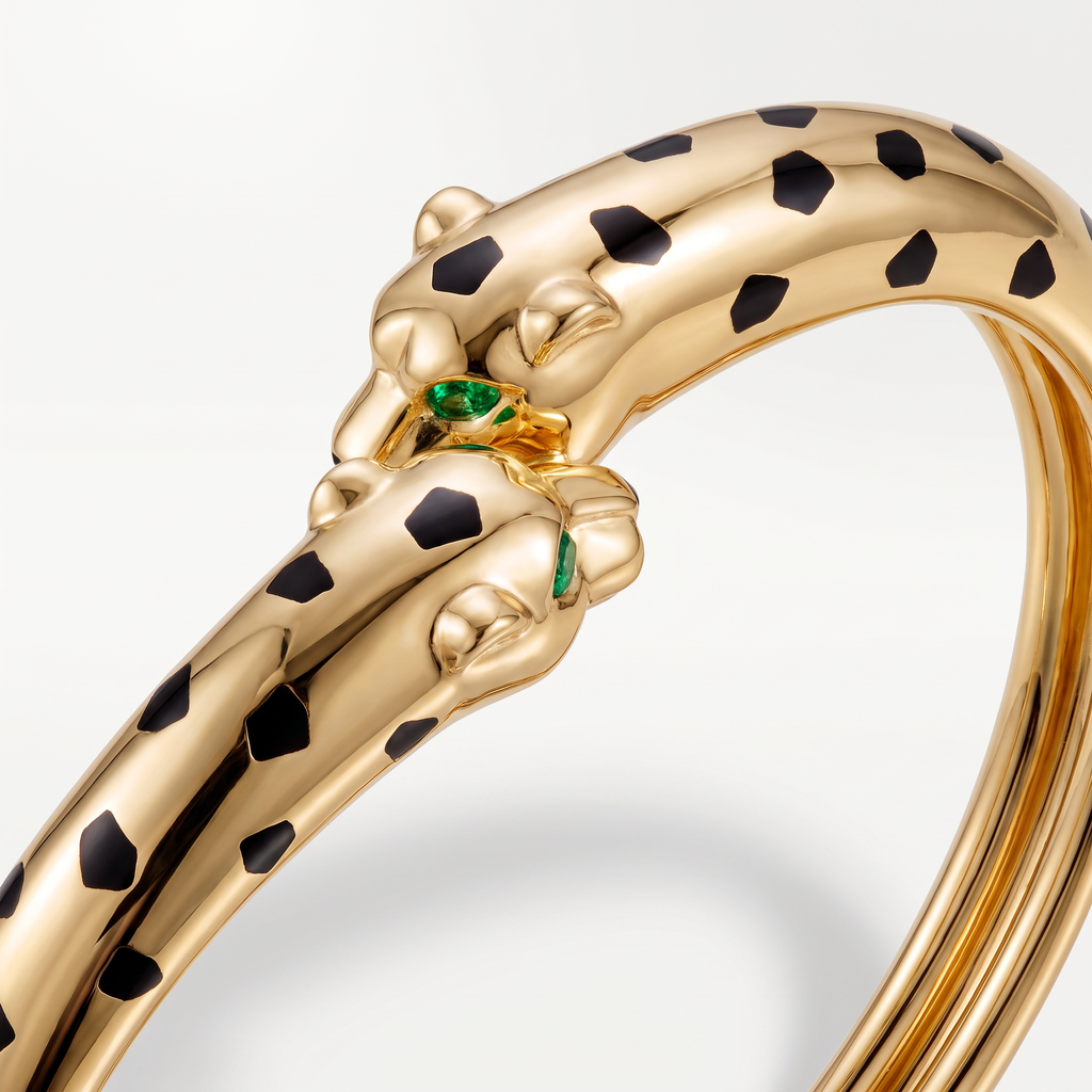 Panthère Two-Heads Small Cuff