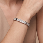 Pavé Ceramic Love Bracelet