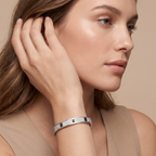 Pavé Ceramic Love Bracelet