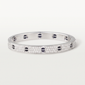 Pavé Ceramic Love Bracelet