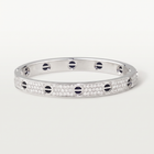 Pavé Ceramic Love Bracelet