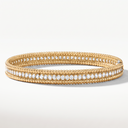 Perlée 3 Beaded Rows Bracelet