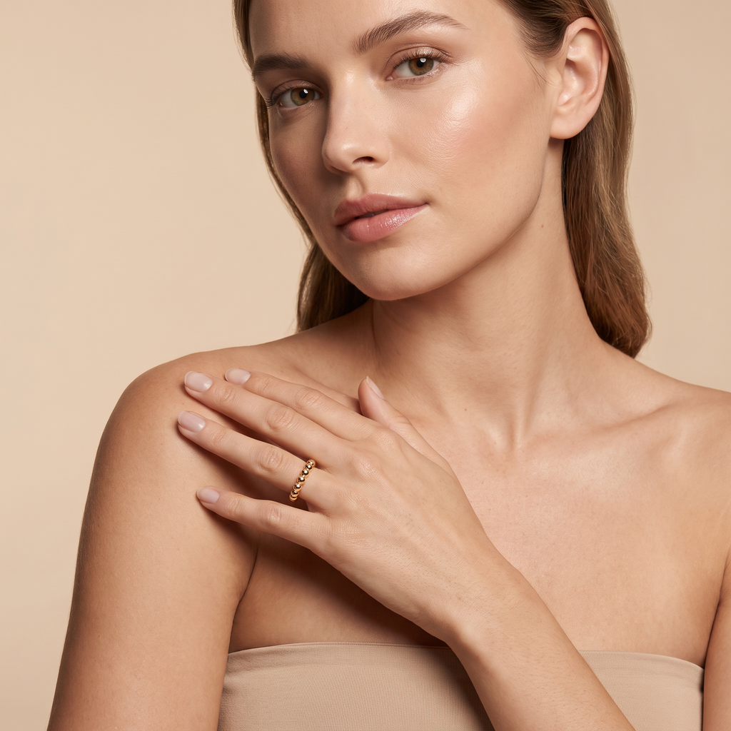 Perlée Beaded Ring
