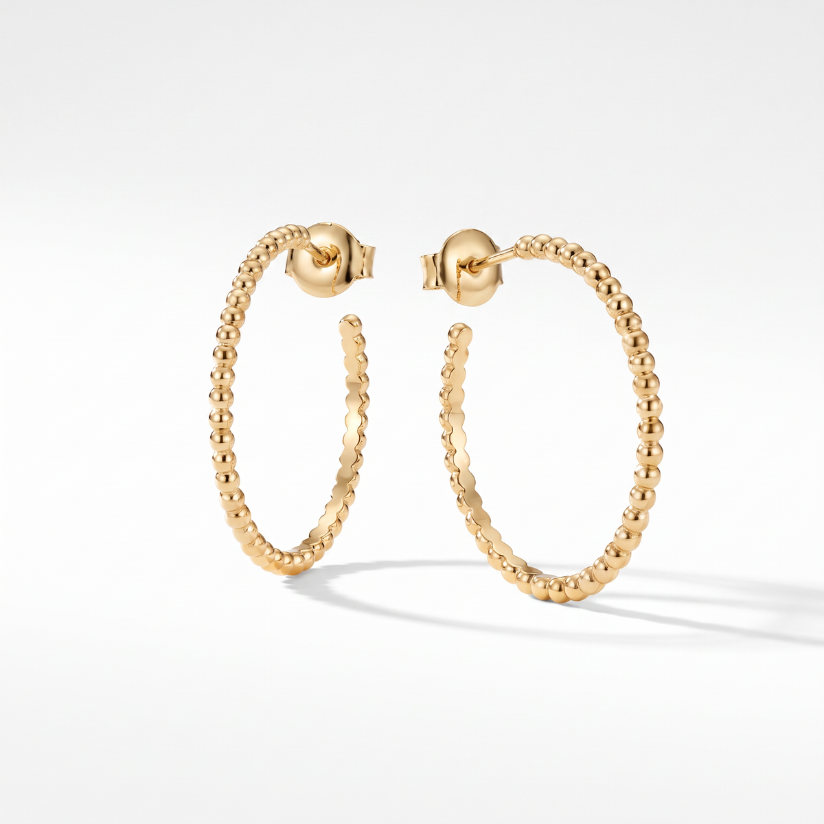 Perlée Beads Hoop Earrings