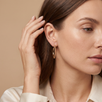 Perlée Beads Hoop Earrings