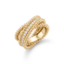Perlée Crossover Ring