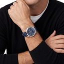 PP 5172G-001 Blue Dial White Gold Automatic Men's Watch