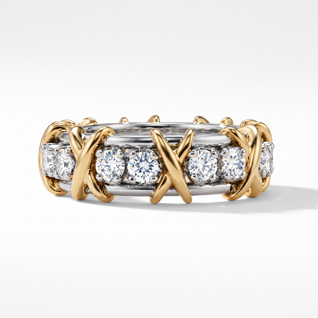 Schlumberger Sixteen Stone Ring