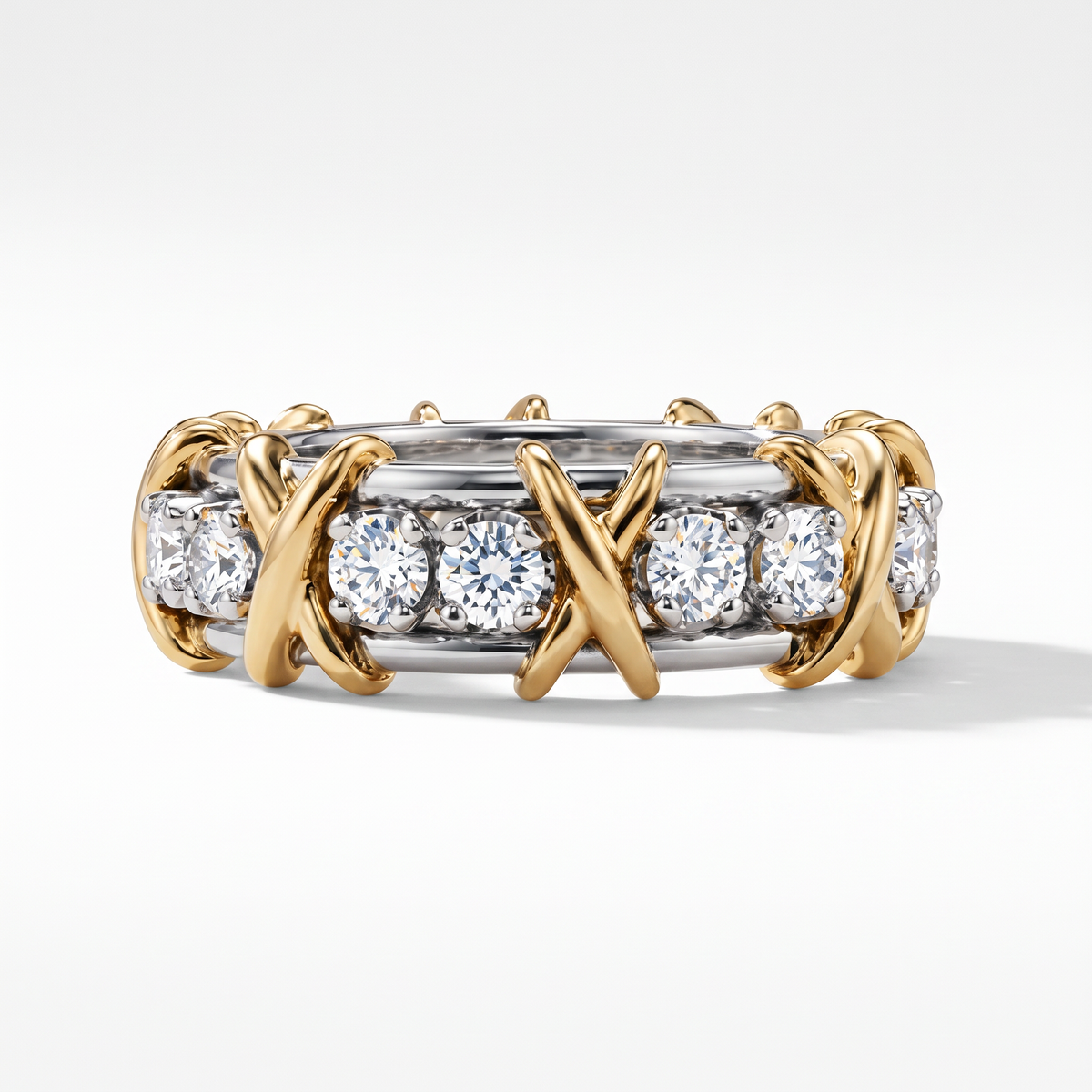 Schlumberger Sixteen Stone Ring