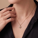 Schlumberger Sixteen Stone Small Pendant Necklace