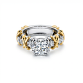 Schlumberger Solitaire Sixteen Stone Ring