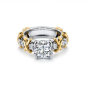 Schlumberger Solitaire Sixteen Stone Ring