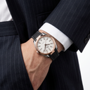 Seamaster 150M White Dial Rose Tone Bezel Automatic Men's Watch
