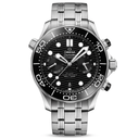 Seamaster Diver 300M Black Dial Stainless Steel Men's Watch
