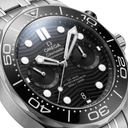 Seamaster Diver 300M Black Dial Stainless Steel Men's Watch