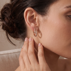 Serpenti Coiled Full-pavé Earrings