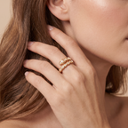 Serpenti Coiled Full-pavé Ring