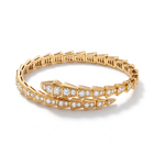 Serpenti Coiled Full-pavé Viper Bracelet
