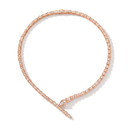 Serpenti Full-Pavé Wrap Necklace