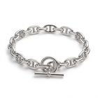Silver Chaine Lock Bracelet