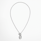 Small H Chaine Pendant Necklace
