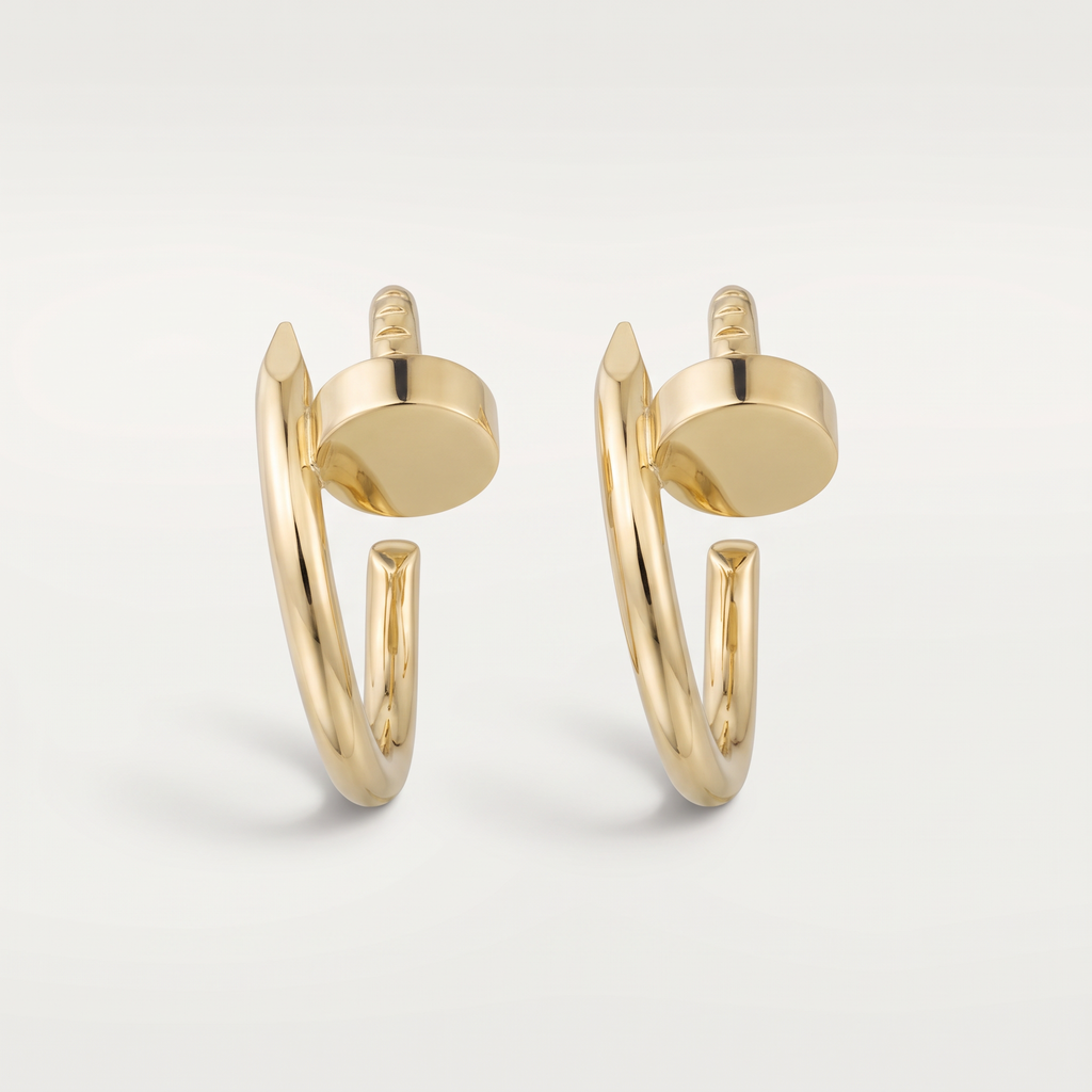 Small Juste Un Clou Hoop Earrings
