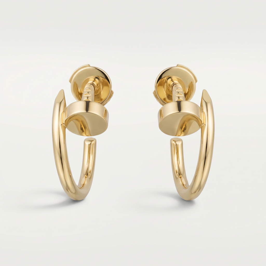 Small Juste Un Clou Hoop Earrings