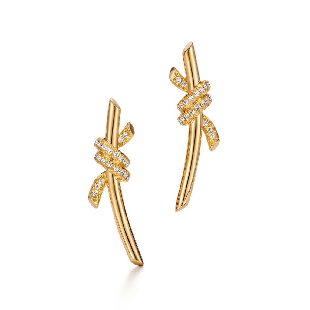 Small Knot Earring