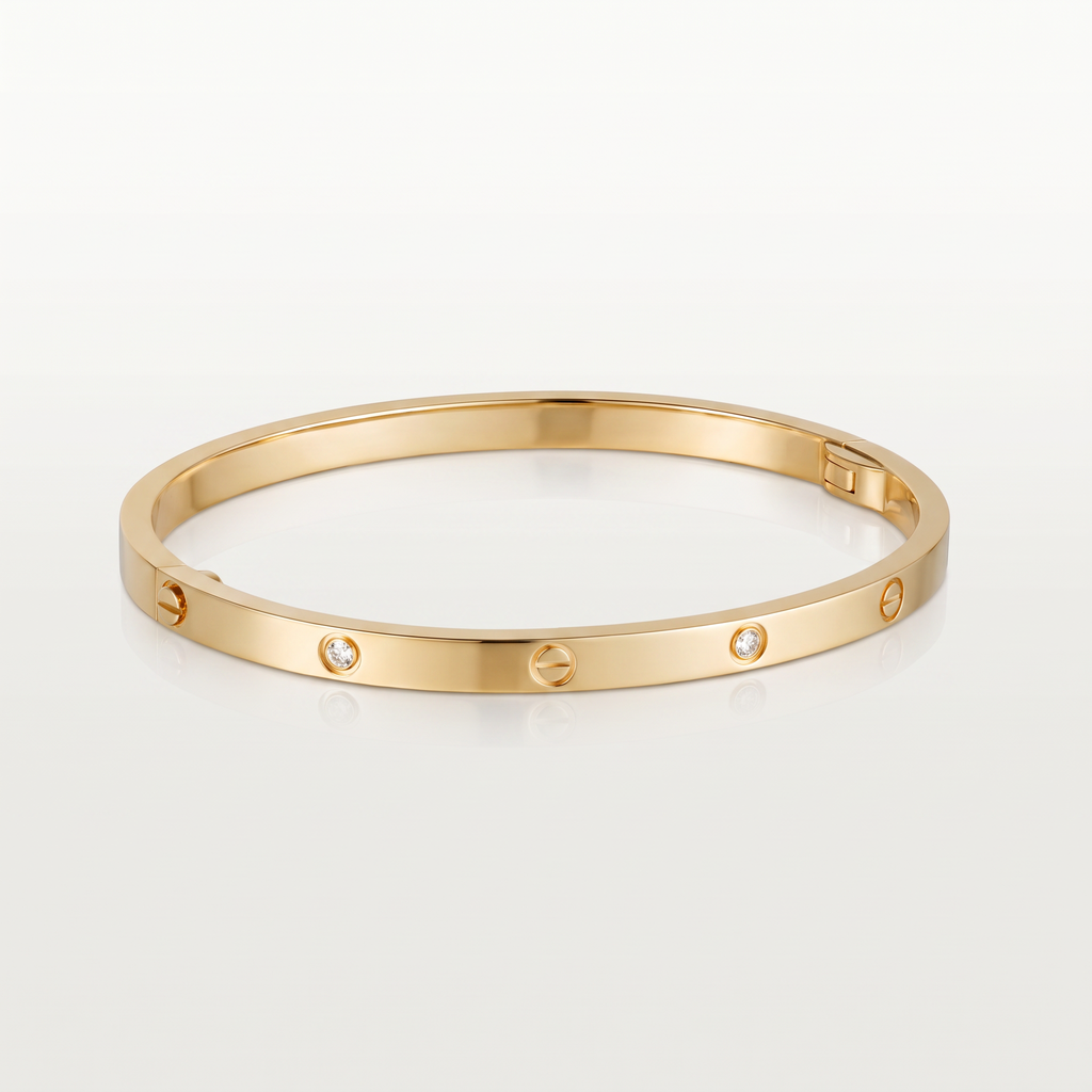 Small Love 6 Diamonds Bracelet