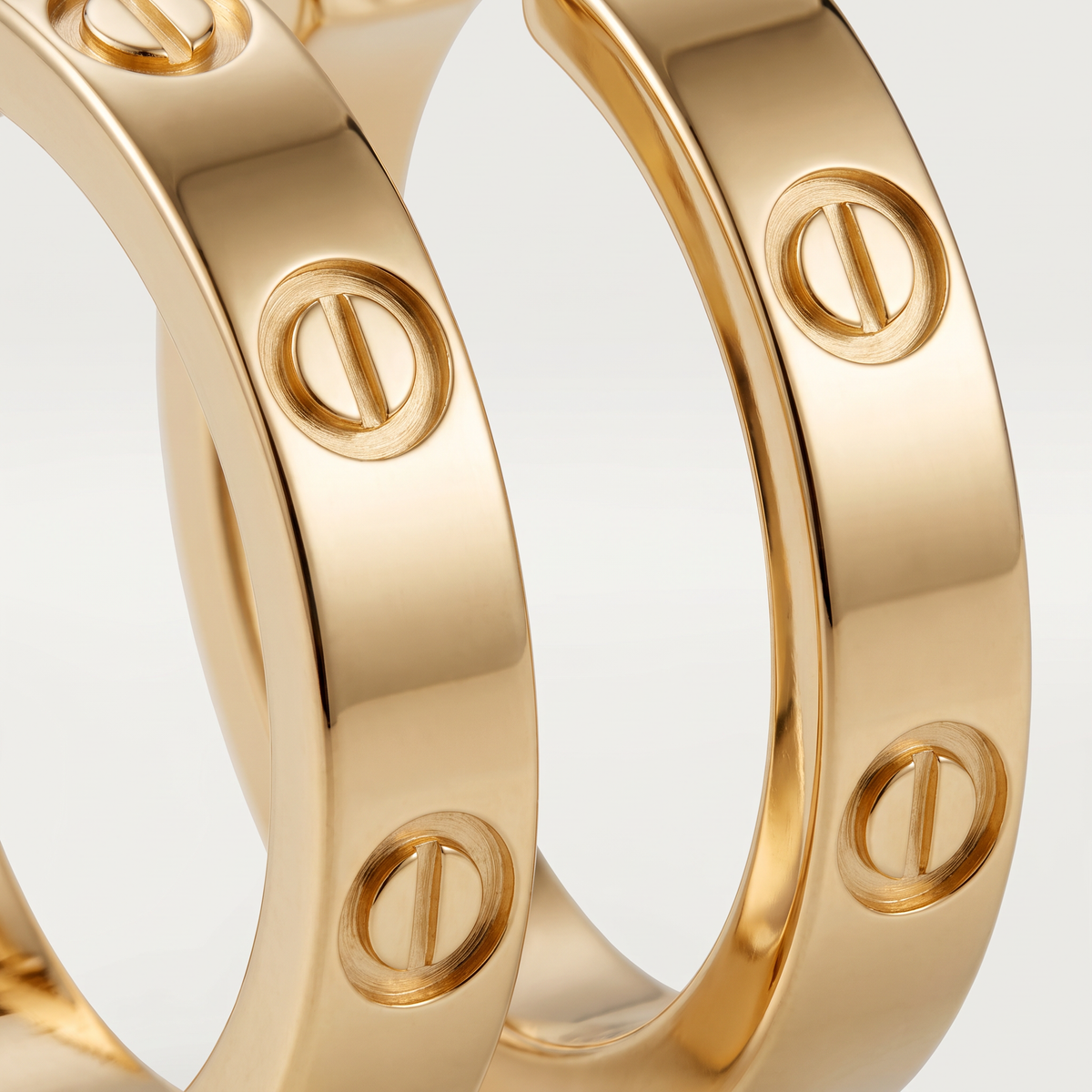 Small Love Hoop Earrings
