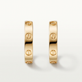 Small Love Hoop Earrings