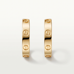 Small Love Hoop Earrings
