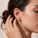 Small T1 Hoop Earrings