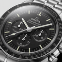 Speedmaster Full Black Dial Stainless Steel Automatic Men's Watch