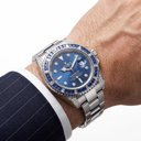 Submariner 116610 Vivid Blue Sapphire And Diamond Bezel Automatic Watch