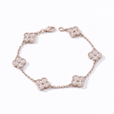 Sweet Alhambra 6 Diamond Clover Motifs Bracelet