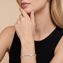 Sweet Alhambra 6 Diamond Clover Motifs Bracelet