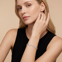 Sweet Alhambra 6 Diamond Clover Motifs Bracelet
