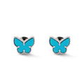 Sweet Alhambra Turquoise Butterfly Earrings